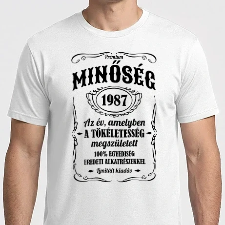 Férfi Imperial póló - Prémium minőség 1987