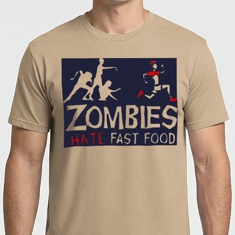 Férfi Imperial póló - Zombie