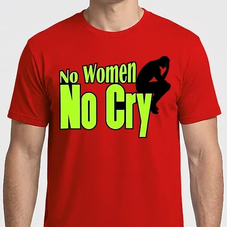 Férfi Imperial póló - no women no cry