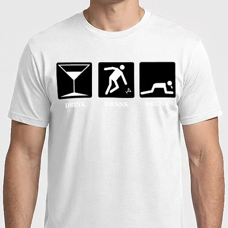 Férfi Imperial póló - drink