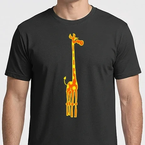 Férfi Imperial póló - zsiraf