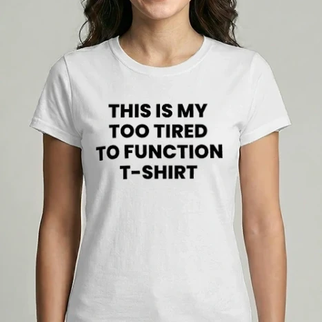 Női Imperial póló - Too tired t-shirt