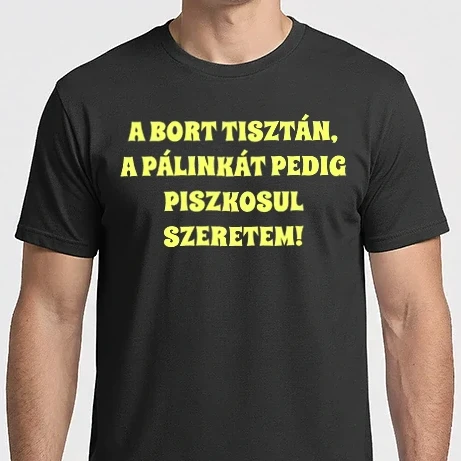 Férfi Imperial póló - Bor és pálinka