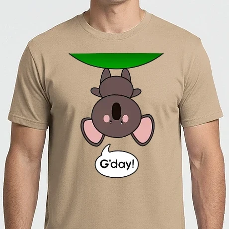 Férfi Imperial póló - G'day - Aranyos Koala Ausztráliából