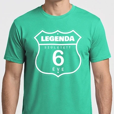 Férfi Imperial póló - Legenda született 6 éve