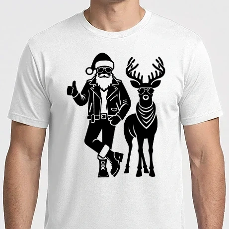 Férfi Imperial póló - Cool santa - Menő mikulás