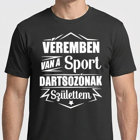 Férfi Imperial póló - Véremben van a sport darts