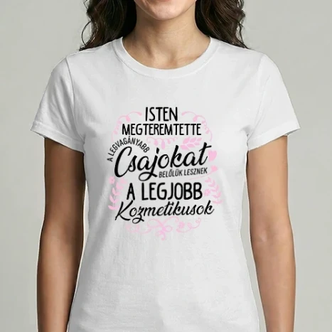 Női Imperial póló - Legvagányabb csajok Kozmetikus