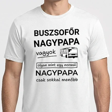 Férfi Imperial póló - Buszsofőr Nagypapa