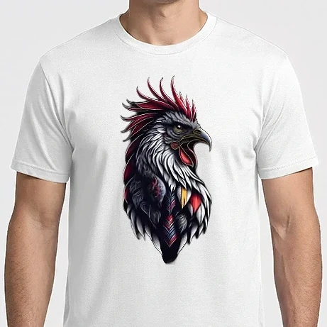 Férfi Imperial póló - Veszélyes kakas, izompólóra, alfahímeknek