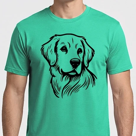 Férfi Imperial póló - Golden retriever