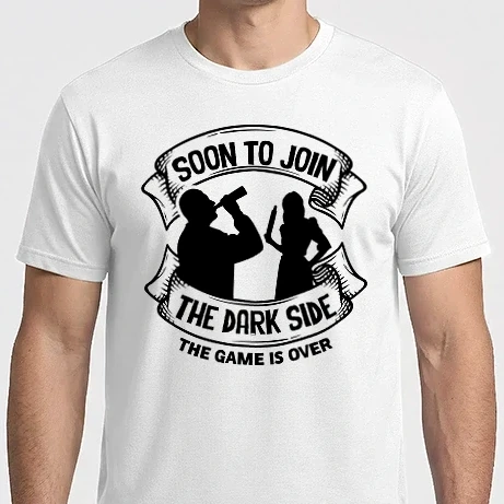Férfi Imperial póló - Soon join the dark side