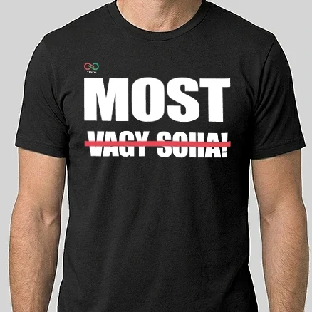 Férfi Alap póló - Tisza - Most vagy Soha!