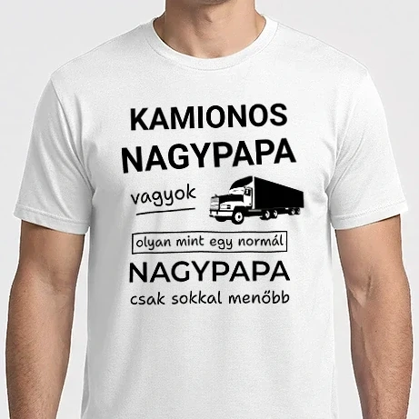 Férfi Imperial póló - Kamionos papa