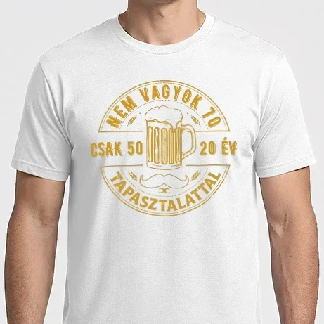 Férfi Imperial póló - 70 éves