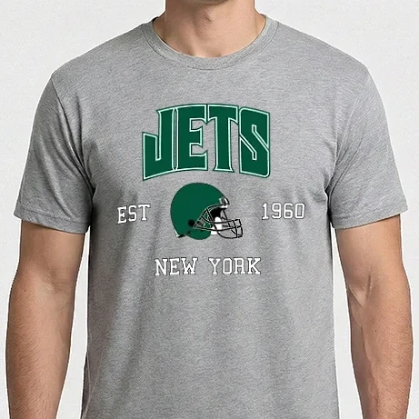 Férfi Imperial póló - New York Jets - retro logo