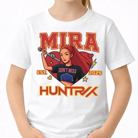 Uniszex gyerek Póló - Huntrix - Mira