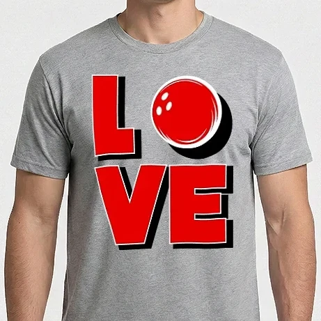Férfi Imperial póló - Love bowling