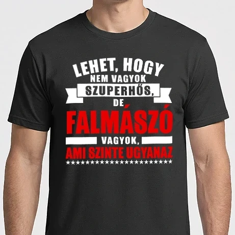 Férfi Imperial póló - Lehet hogy nem vagyok szuperhős falmászó