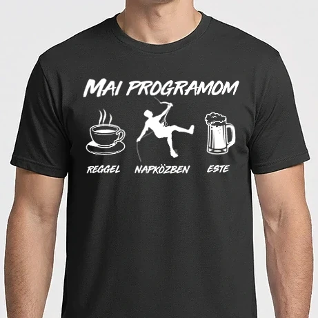 Férfi Imperial póló - Mai napi program mászás