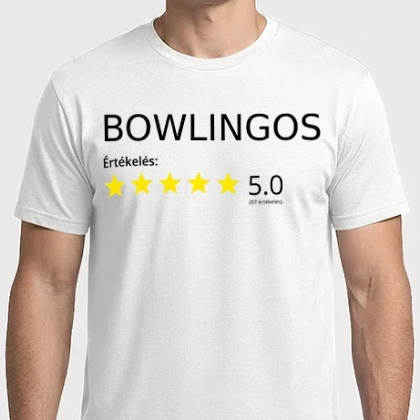 Férfi Imperial póló - 5 csillagos bowlingos