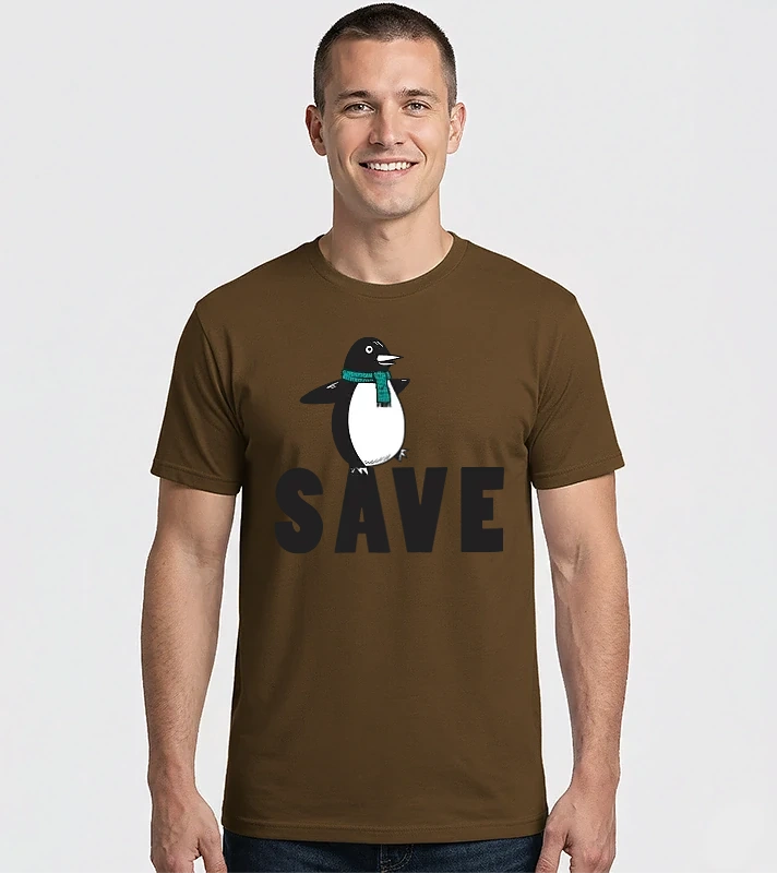 Save penguin – Férfi Imperial póló