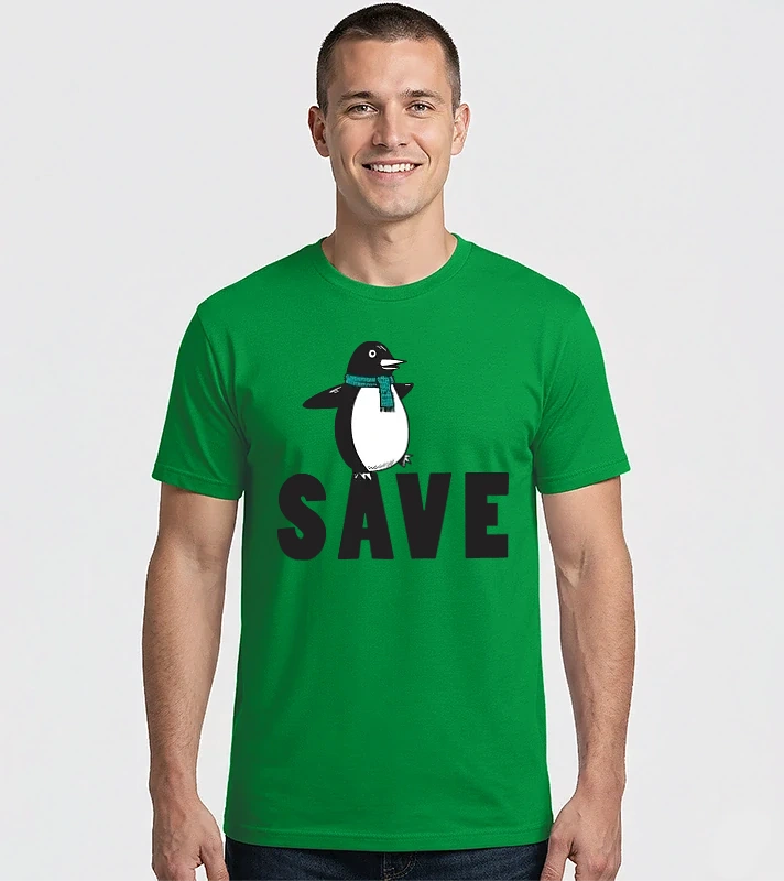 Save penguin – Férfi Imperial póló