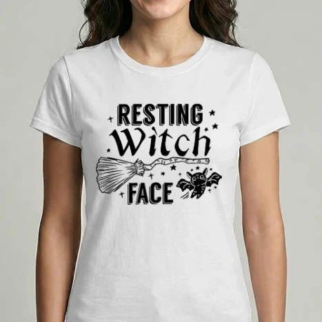 Női Imperial póló - Resting Witch face