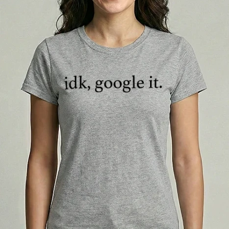 Női Imperial póló - Idk Google it.