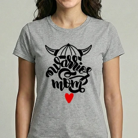 Női Imperial póló - Warrior mom