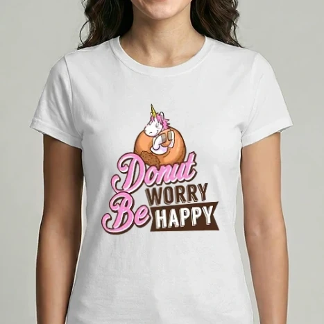 Női Imperial póló - Donut worry be happy