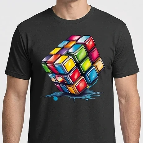 Férfi Imperial póló - rubik kocka