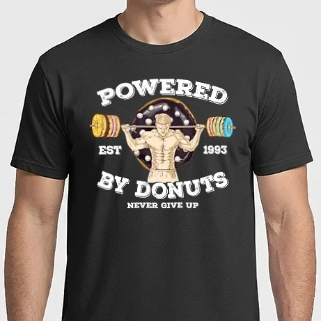 Férfi Imperial póló - Powered by donuts