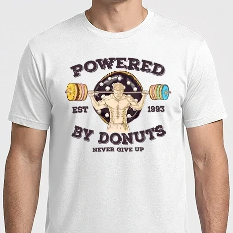 Férfi Imperial póló - Powered by donuts