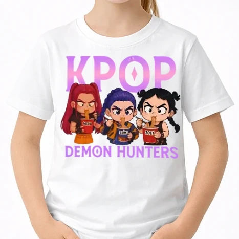 Uniszex gyerek Póló - K-pop Demon Hunters