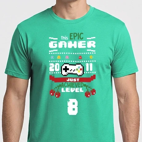Férfi Imperial póló - Szülinapos Gamer 2011 8