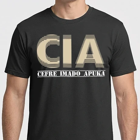 Férfi Imperial póló - CIA cefre imádó apuka színezhető