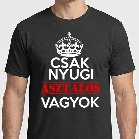 Férfi Imperial póló - Keep Calm asztalos