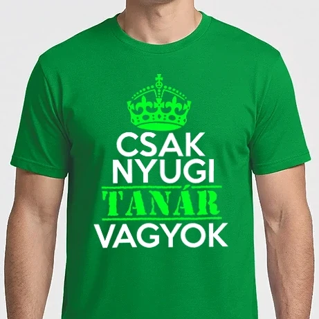 Férfi Imperial póló - Keep Calm tanár
