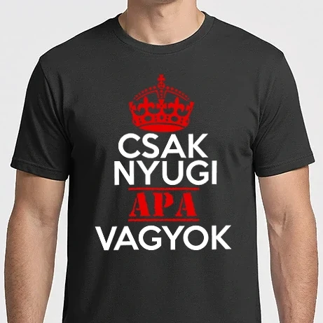 Férfi Imperial póló - Csak nyugi apa vagyok 