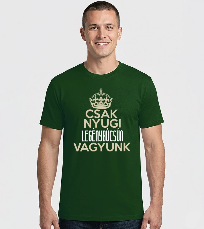 Csak nyugi legénybúcsú – Férfi Imperial póló