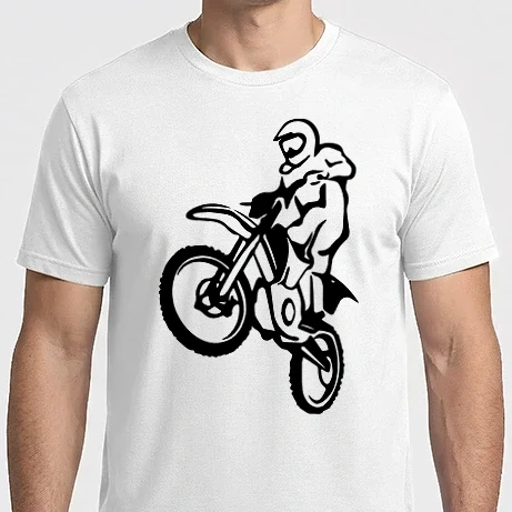 Férfi Imperial póló - motor - cross motor