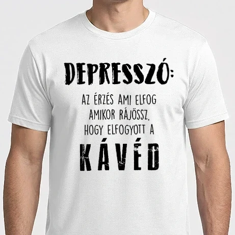 Férfi Imperial póló - Depresszó