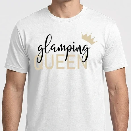 Férfi Imperial póló - Glamping queen 