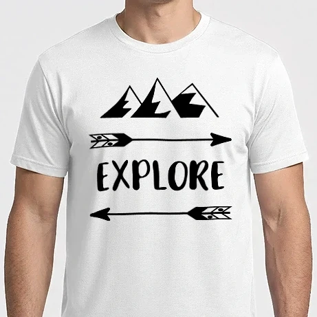 Férfi Imperial póló - Explore mountains