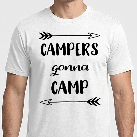 Férfi Imperial póló - Campers gonna camp