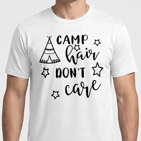 Férfi Imperial póló - Camp hair teepee