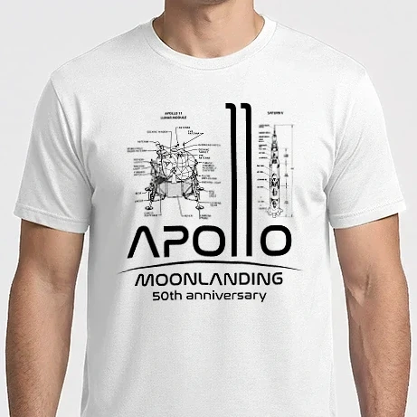 Férfi Imperial póló - Moonlanding