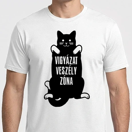 Férfi Imperial póló - Veszélyzóna cica