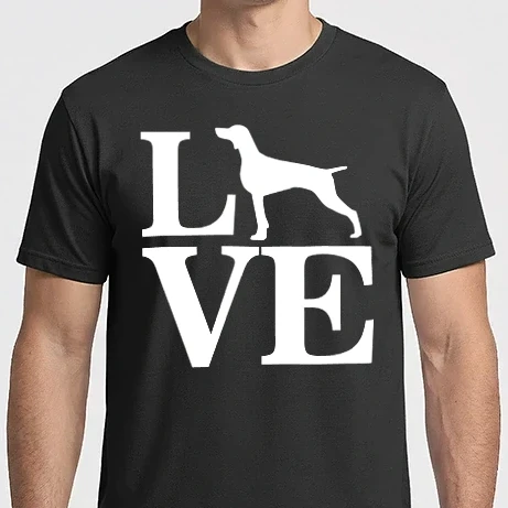 Férfi Imperial póló - LOVE VIZSLA